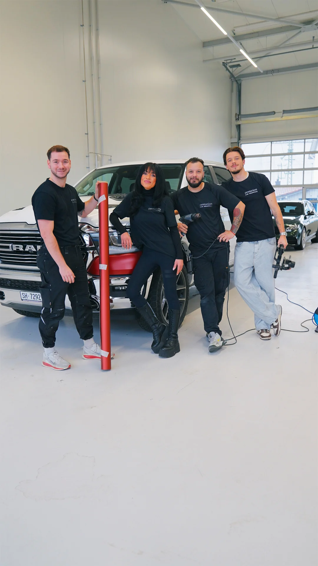 Centurion Team bei der Arbeit